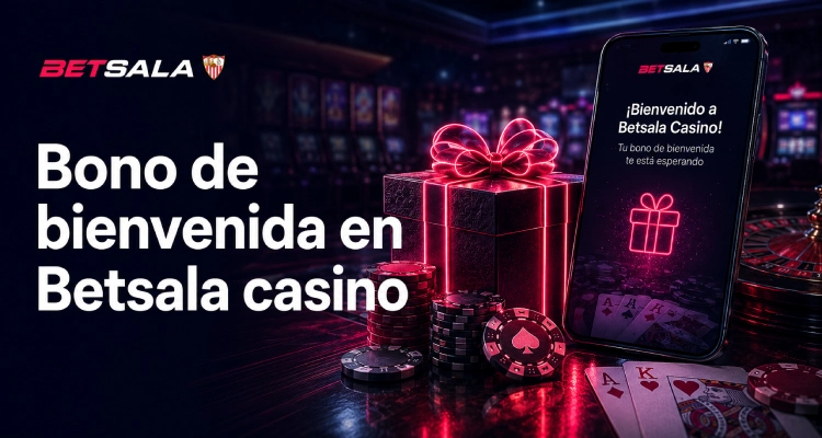 Bono de bienvenida en Betsala casino