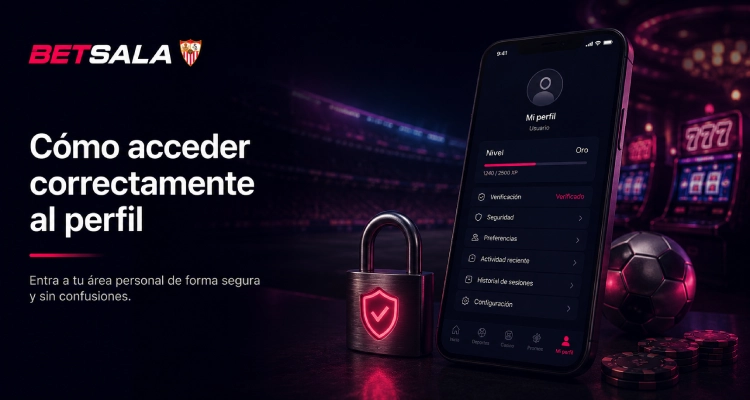Cómo acceder correctamente al perfil