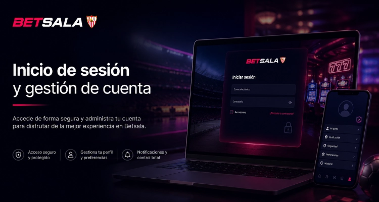Inicio de sesión y gestión de cuenta 