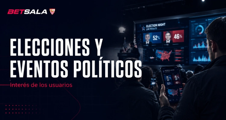 Interés de los usuarios  por elecciones y eventos políticos