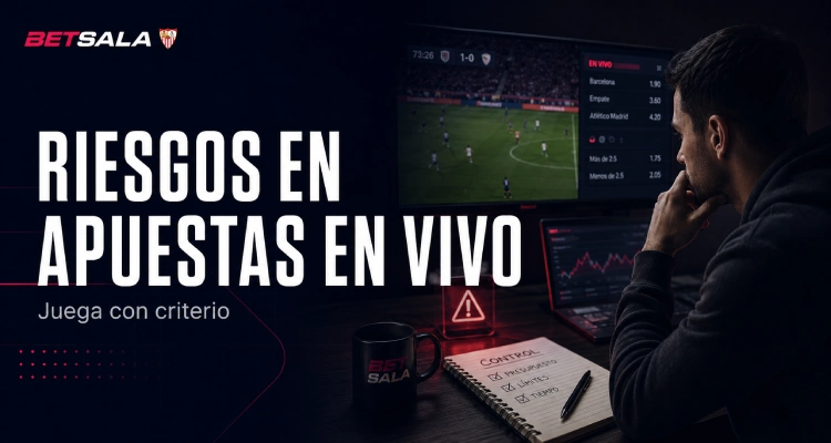 Riesgos asociados  a las apuestas en vivo